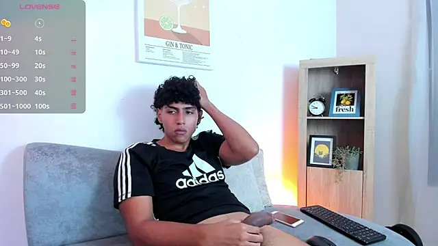 angel_kael: διαδικτυακό σόου στην κάμερα