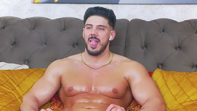 Show modela DustinKeent na web-kameri