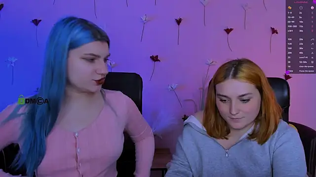 Show modela pure_radiance1 na web-kameri