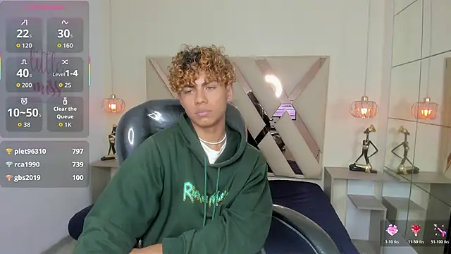 Pertunjukan Kamera Web Anyelo_Twink