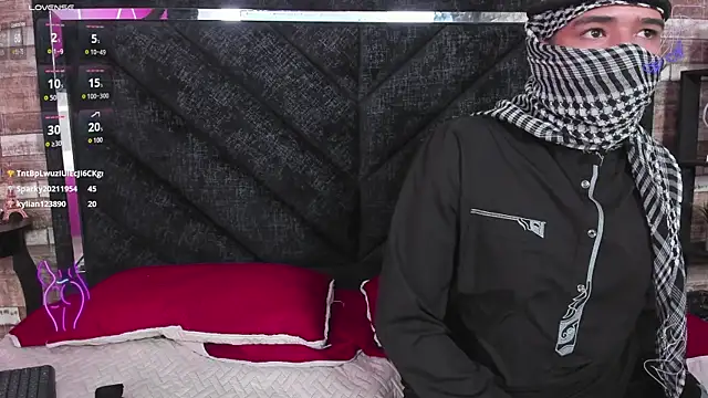 Dalila_and_Khaledn Webbikameraesitys