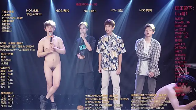 Show de webcam de BTS-007