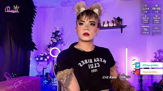 freya_goddes_ Adlı Modelin Canlı XXX Sohbeti