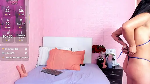 Chat +18 de Celeste_Rox ao vivo