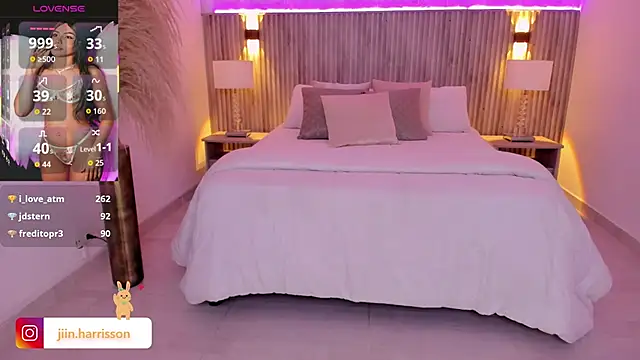 Chat +18 de Jin-harrison ao vivo