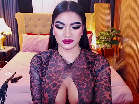 Show modela AluraJhenson na web-kameri