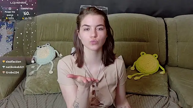 Show de ElzaBlis na webcam