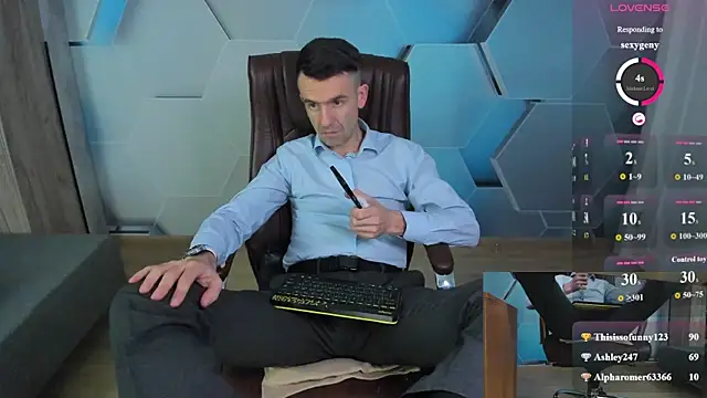 SteveTiger 라이브 XXX 채팅