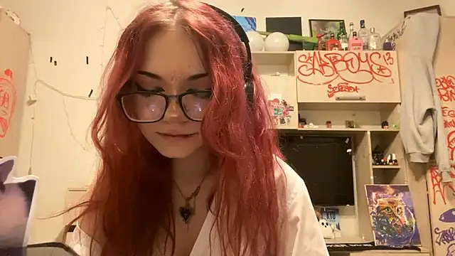 Show de RedHeadCat na webcam