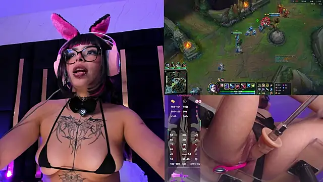 Show webcam de Nyveth