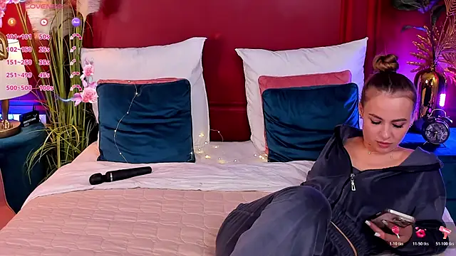 Show de LullyFox na webcam