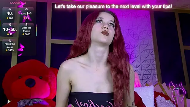 Show de ArianaaFoxy na webcam