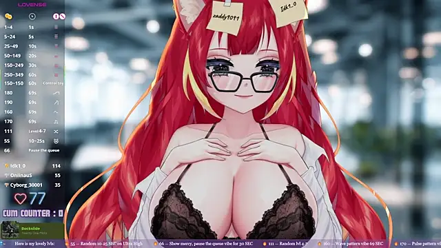 LewdFoxy_VT 网络视讯表演
