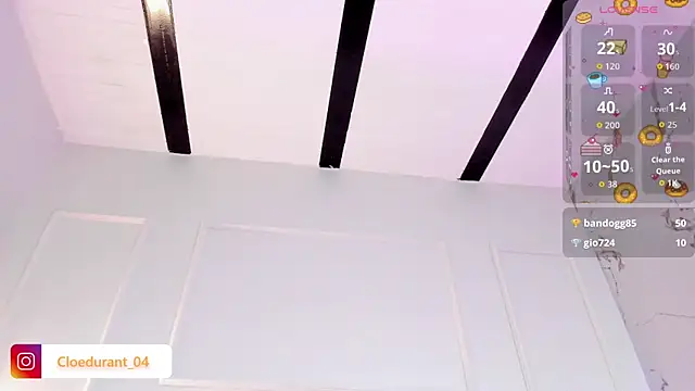 Chat XXX en directo de Cloedurant