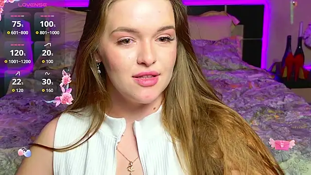 Show de EmilyWhispers na webcam