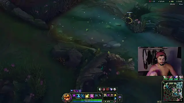 Show de guzzfit na webcam