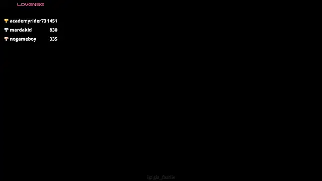 Chatroom XXX en direct de GiaFaaris