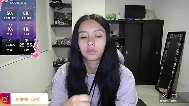 elaine_sun1 Adlı Modelin Canlı XXX Sohbeti