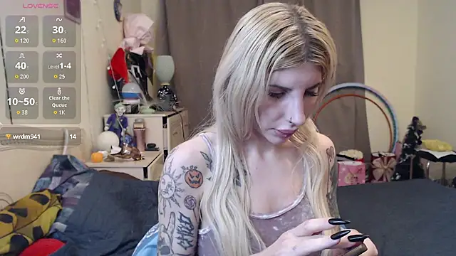 Chat +18 de BLACKPeonyy ao vivo