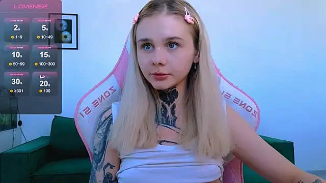 Britney_Lynchn Webbikameraesitys