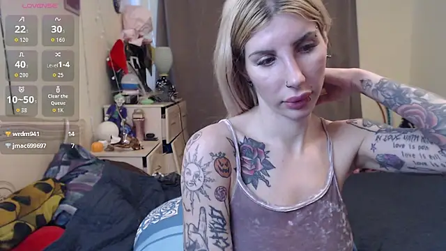 Chat +18 de BLACKPeonyy ao vivo