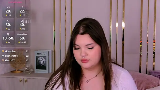 Show de EmilyHyde na webcam