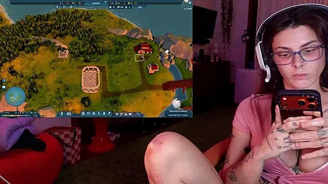 Вебкам-шоу GennaJames