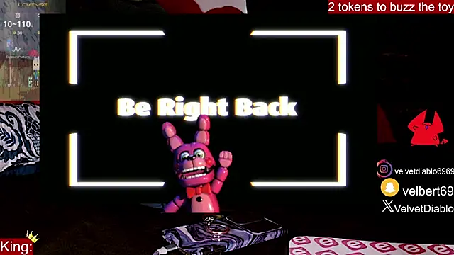 VelvetDiablo Obrolan Langsung XXX