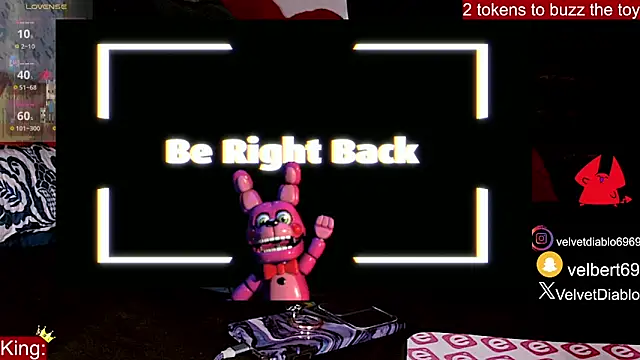 Chat XXX ao vivo de VelvetDiablo