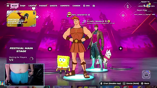 Show webcam de bottombeargaming