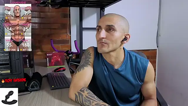 Marck_Muscle 网络视讯表演