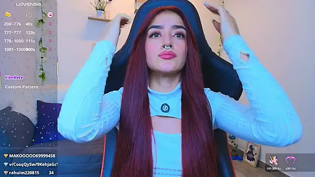 ViolethRosse Adlı Modelin Canlı XXX Sohbeti