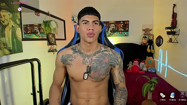 Show de Damian_latinxxx na webcam