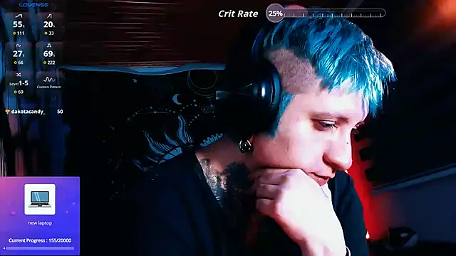 Marieblueeyes' Webcam Show