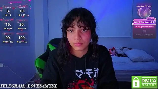 Chat +18 de Lovelyamyy ao vivo