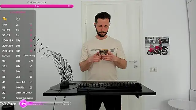 Show de ZackFraser na webcam