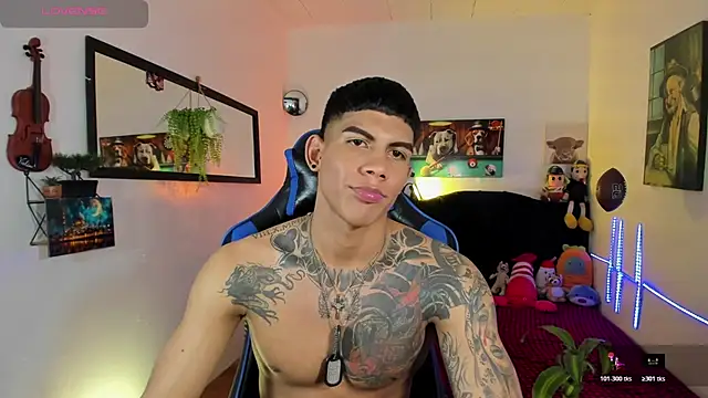 Show de Damian_latinxxx na webcam