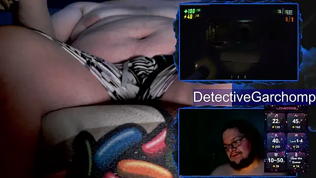 Show de DetChompy na webcam