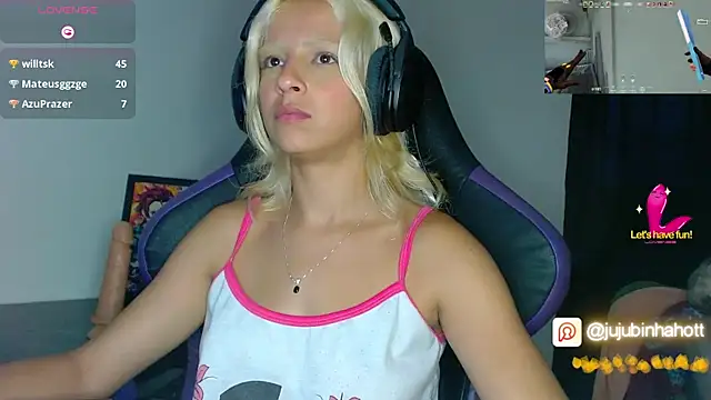 Show de webcam de jujubinhahot