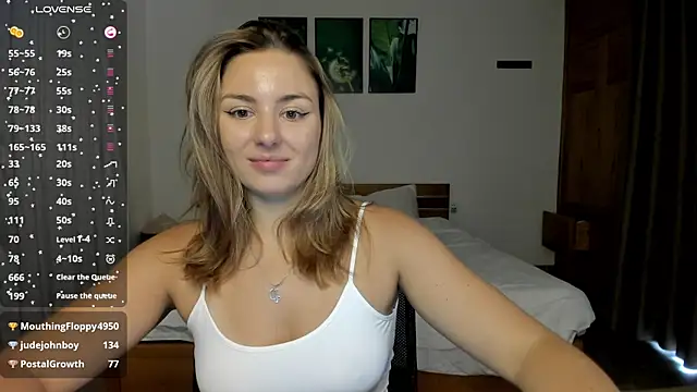 Chat +18 de ThreeshaWhite ao vivo