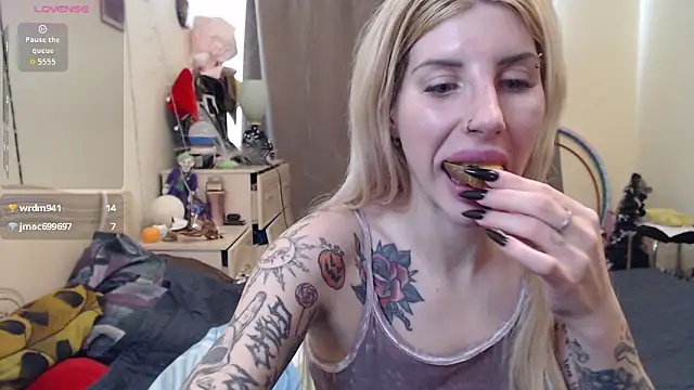 Chat +18 de BLACKPeonyy ao vivo