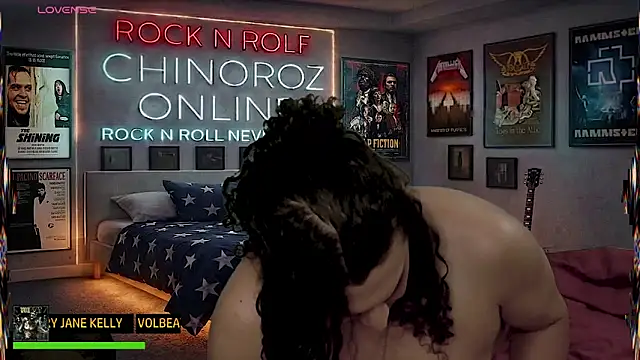 chino_roz: διαδικτυακό σόου στην κάμερα