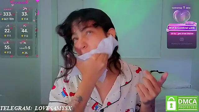 XXX chat uživo modela Lovelyamyy