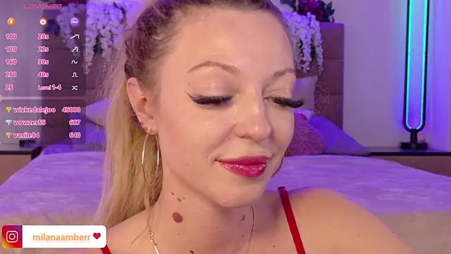 Živý XXX chat MilanaAmber