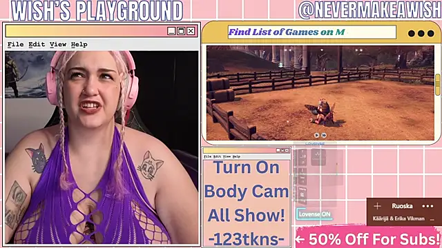 nevermakeawish: онлайн-секс-чат