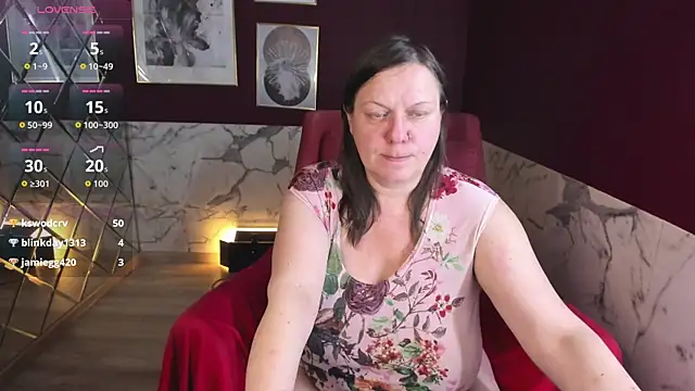 Chat +18 de KellyPerfection ao vivo