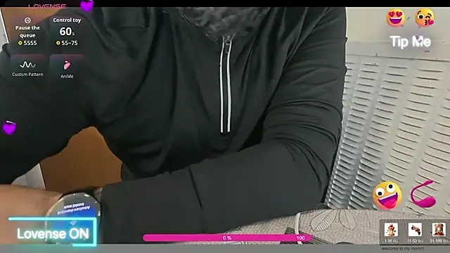 Show de TARKAN1 na webcam