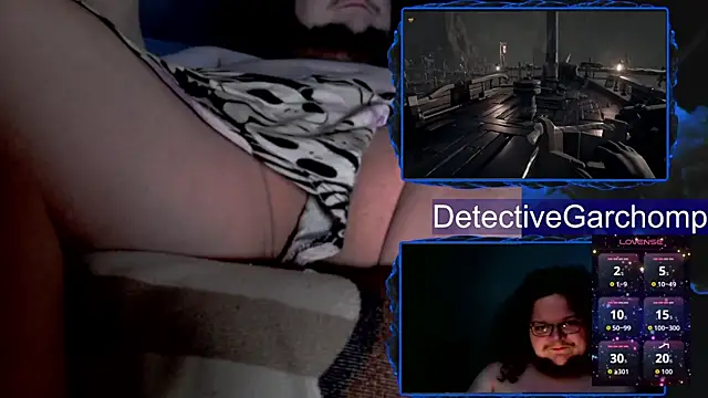 Show de DetChompy na webcam