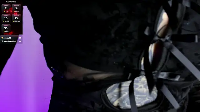 morgana_white élő XXX-chatje