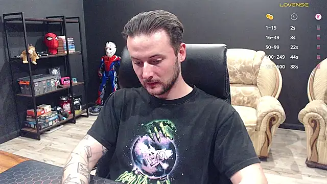 Show modela MihasikD na web-kameri